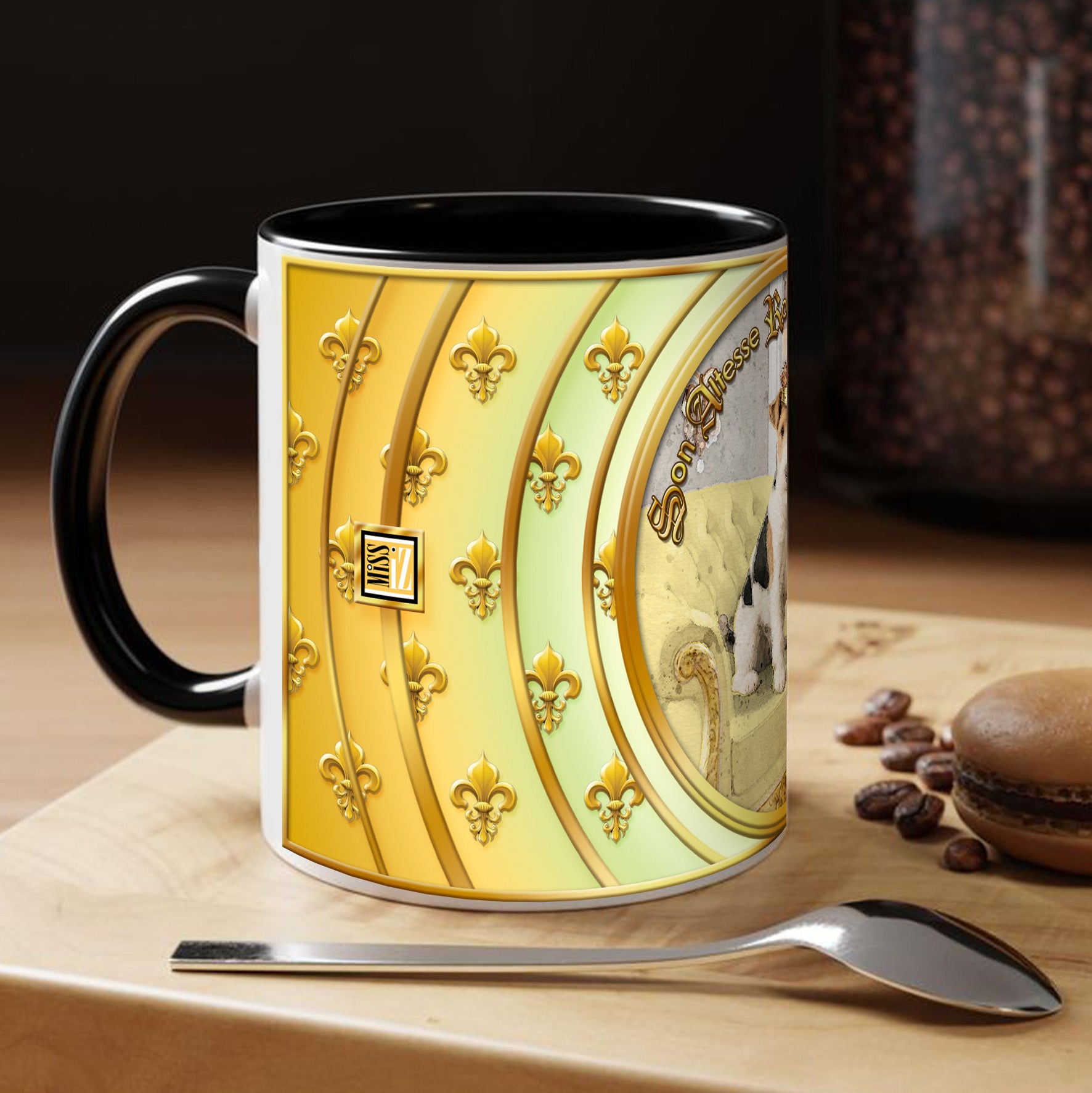 Mug Chien - "Fox terrier " - Collection "Son Altesse Royale"