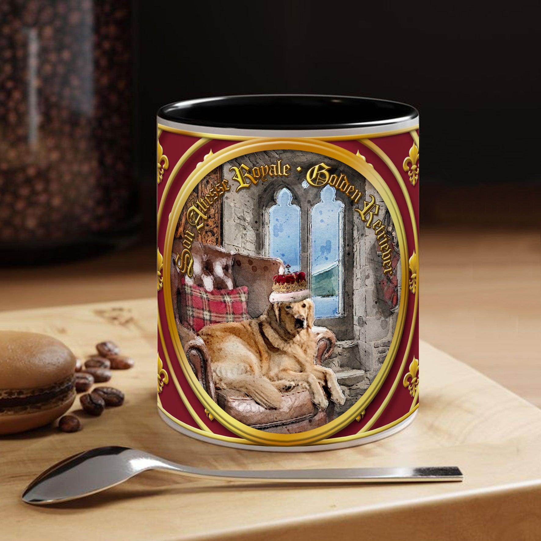 Mug "Golden Retriever" - Collection "Son Altesse Royale"