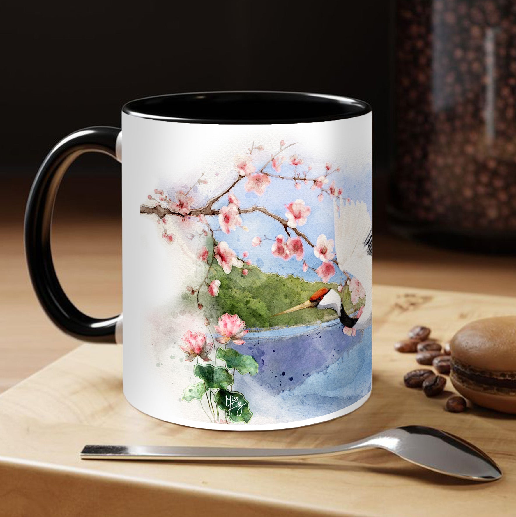Mug OISEAUX - Grue du Japon - L’Esprit Zen