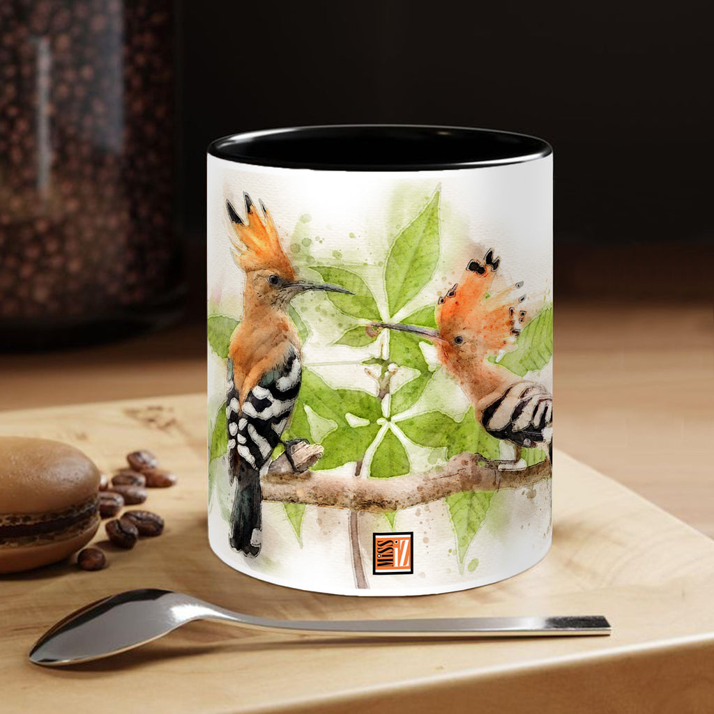 Mug OISEAUX - Huppes fasciées - L’Esprit Jardin Secret