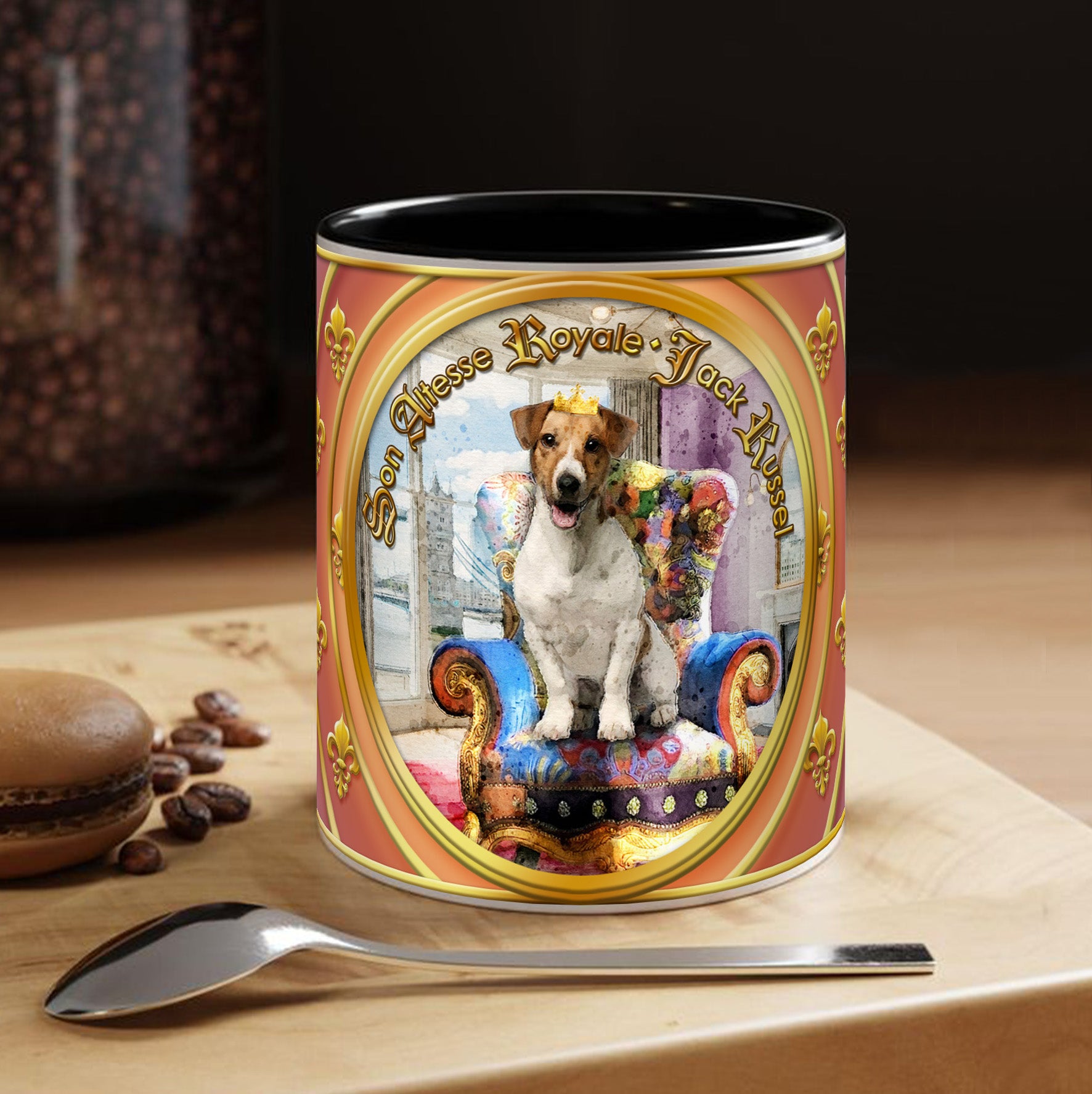 Mug Chien - "Jack Russell" - Collection "Son Altesse Royale"