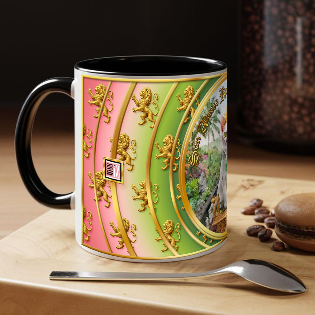 Mug Chat - "Khao Manee" - Collection "Son Altesse Royale"