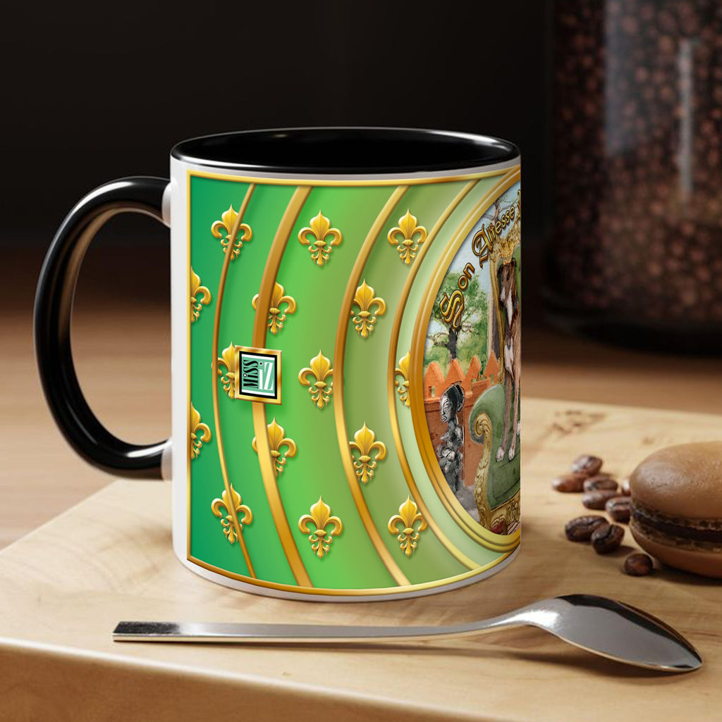 Mug Chien - "Lévrier" - Collection "Son Altesse Royale"