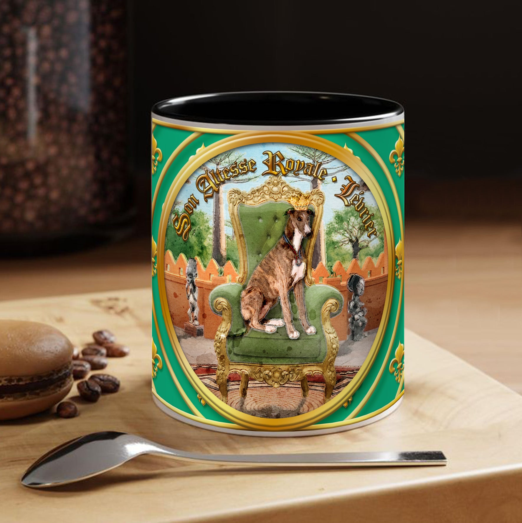 Mug "Lévrier" - Collection "Son Altesse Royale"