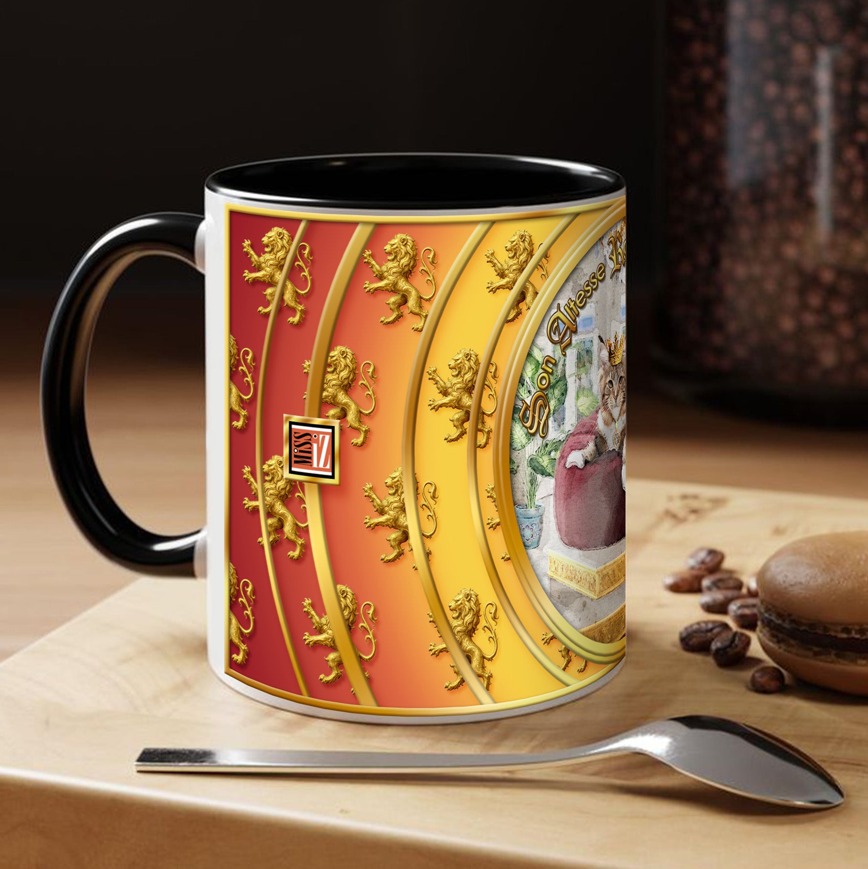 Mug Chat - "Maine Coon" - Collection "Son Altesse Royale"