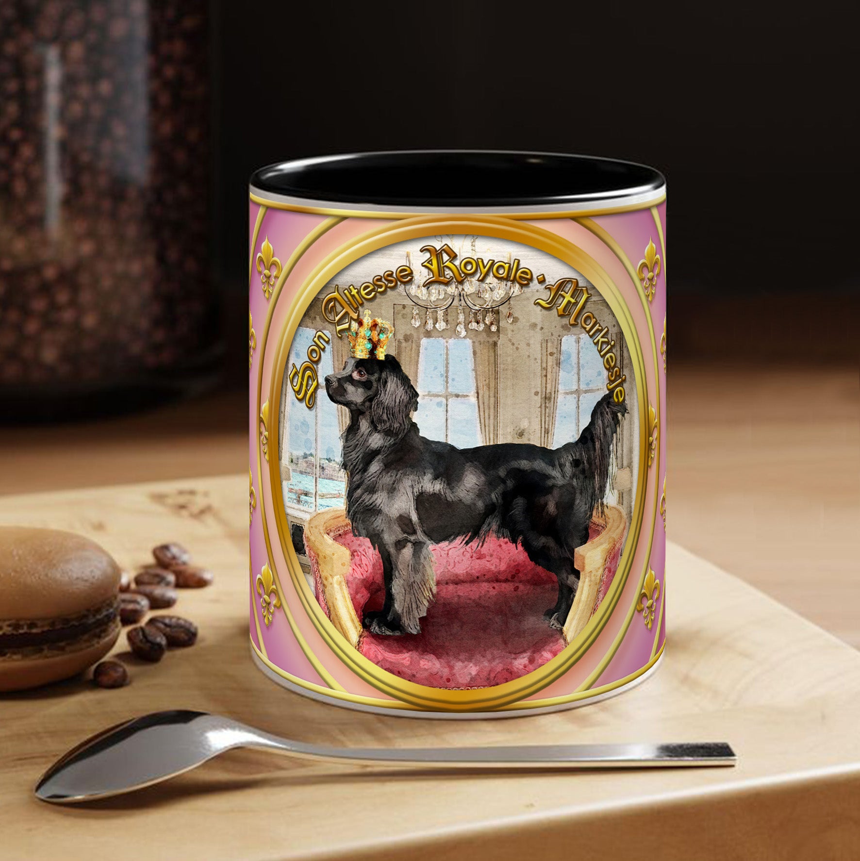 Mug Chien - "Markiesje" - Collection "Son Altesse Royale"