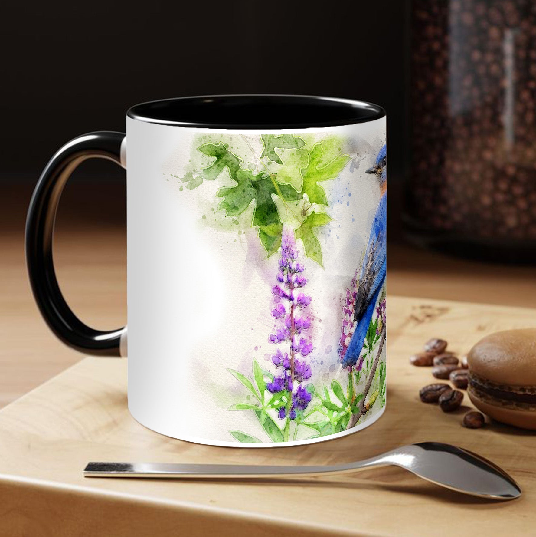 Mug FAUNA - Merle bleu