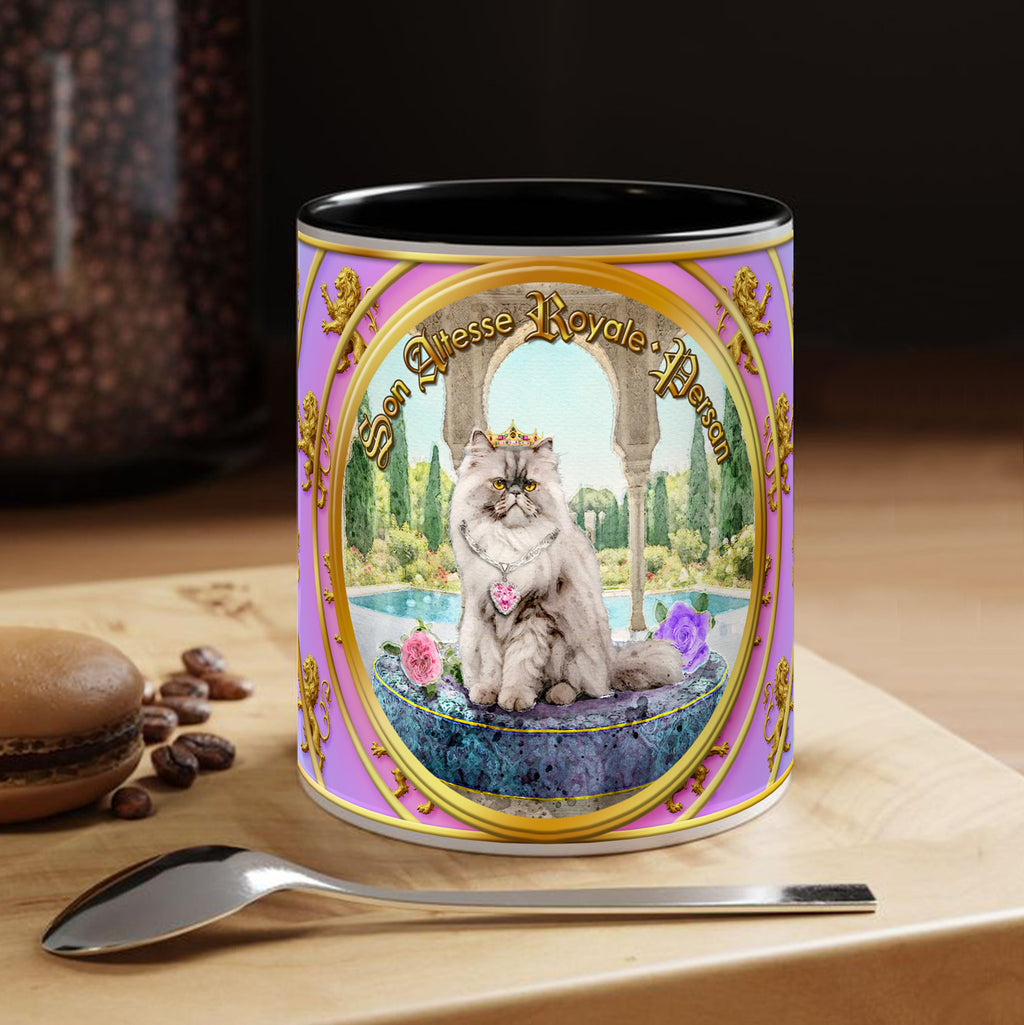 Mug Chat - "Persan" - Collection "Son Altesse Royale"