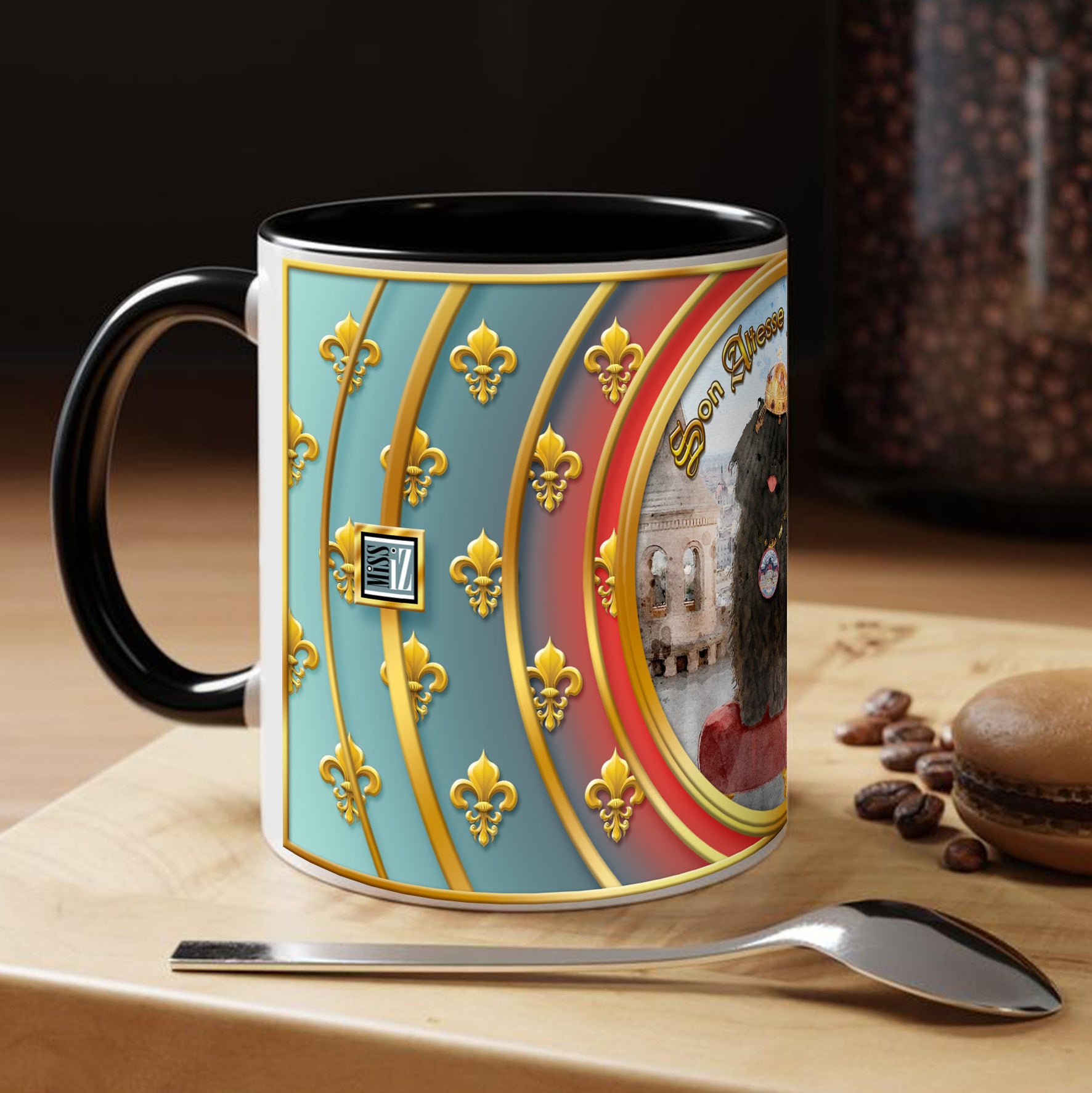 Mug Chien - "Puli" - Collection "Son Altesse Royale"