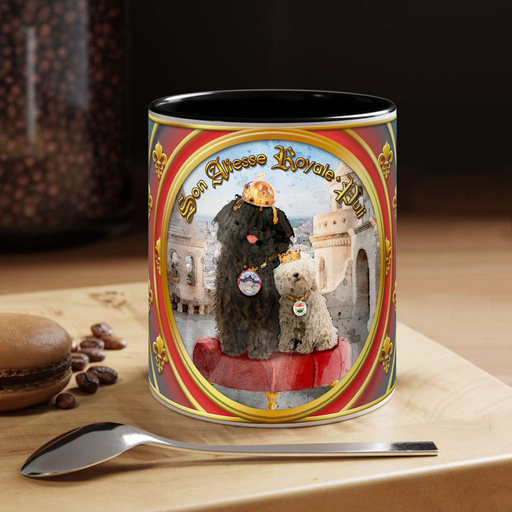 Mug Chien - "Puli" - Collection "Son Altesse Royale"