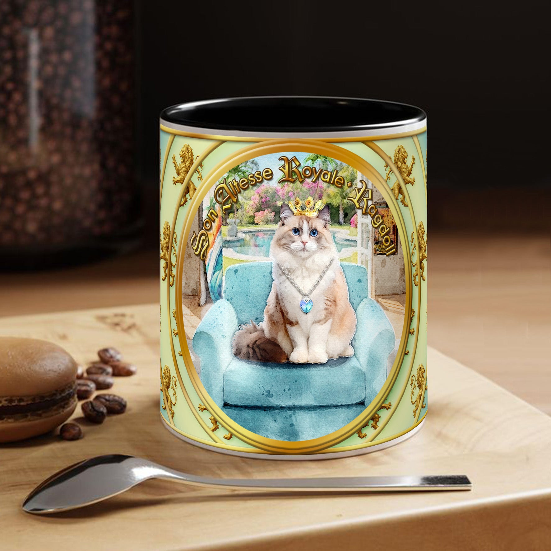 Mug Chat - "Ragdoll" - Collection "Son Altesse Royale"