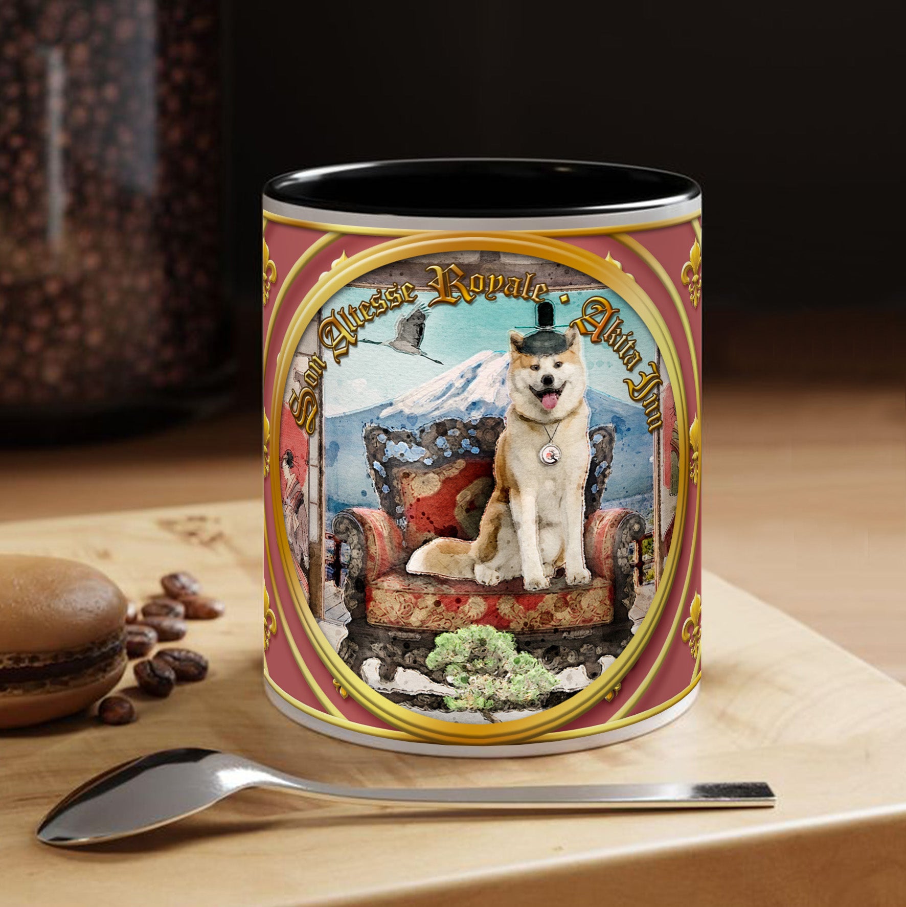 Mug "Akita Inu" - Collection "Son Altesse Royale"