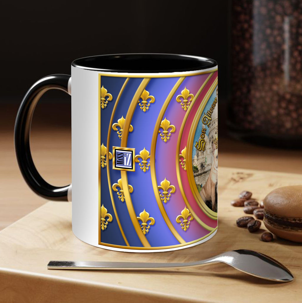 Mug Chien - "Bouledogue français" - Collection "Son Altesse Royale"