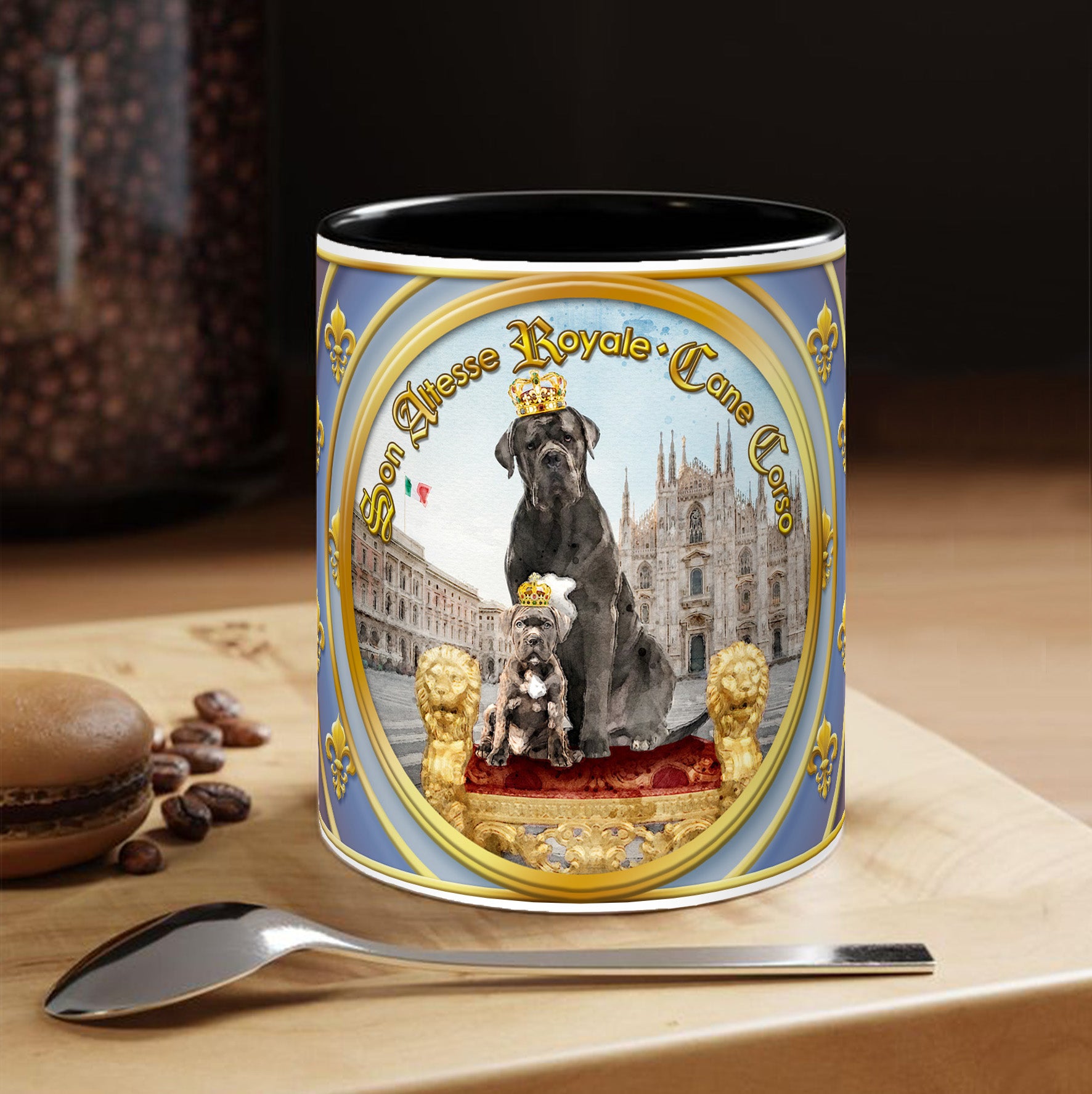 Mug Chien - "Cane Corso" - Collection "Son Altesse Royale"