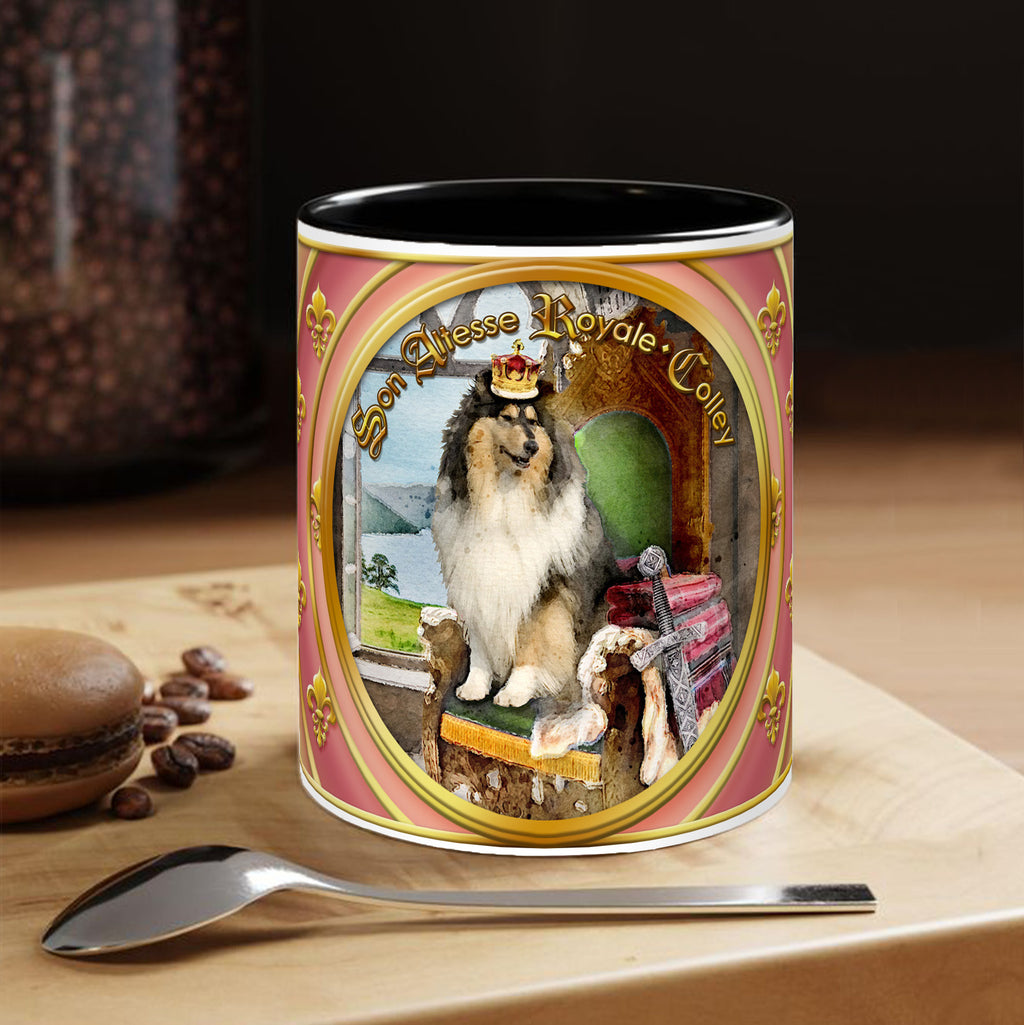 Mug Chien - "Colley" - Collection "Son Altesse Royale"