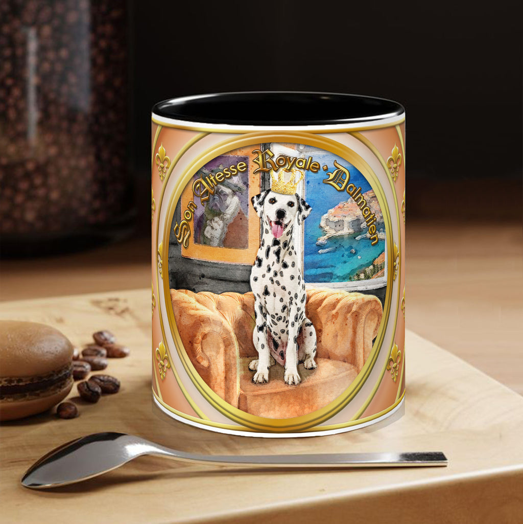 Mug Chien - "Dalmatien" - Collection "Son Altesse Royale"
