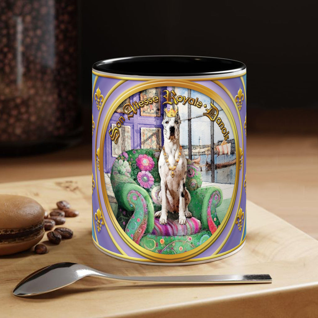 Mug Chien - "Danois" - Collection "Son Altesse Royale"