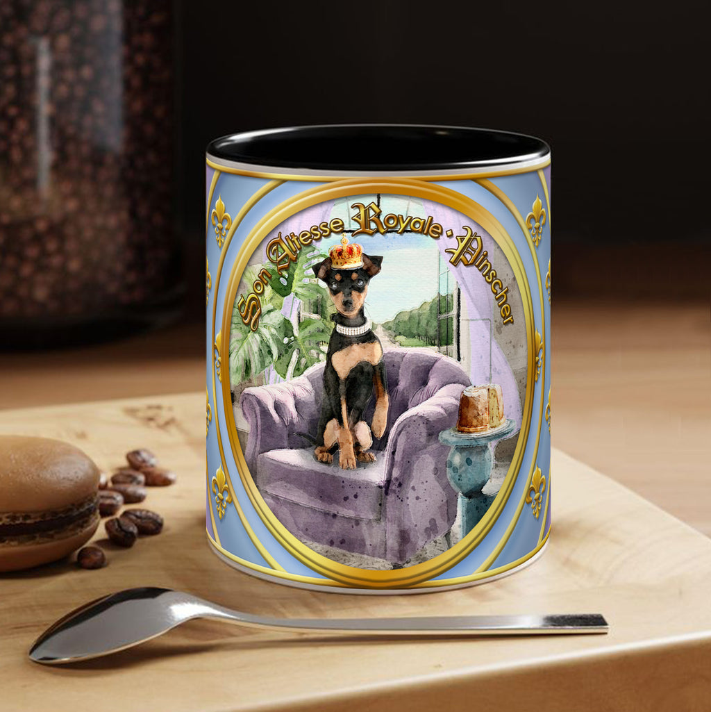 Mug Chien - "Pinscher" - Collection "Son Altesse Royale"
