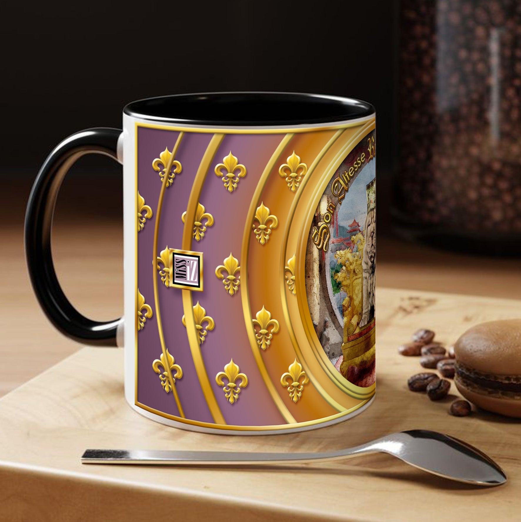 Mug Chien - "Shar Pei" - Collection "Son Altesse Royale"