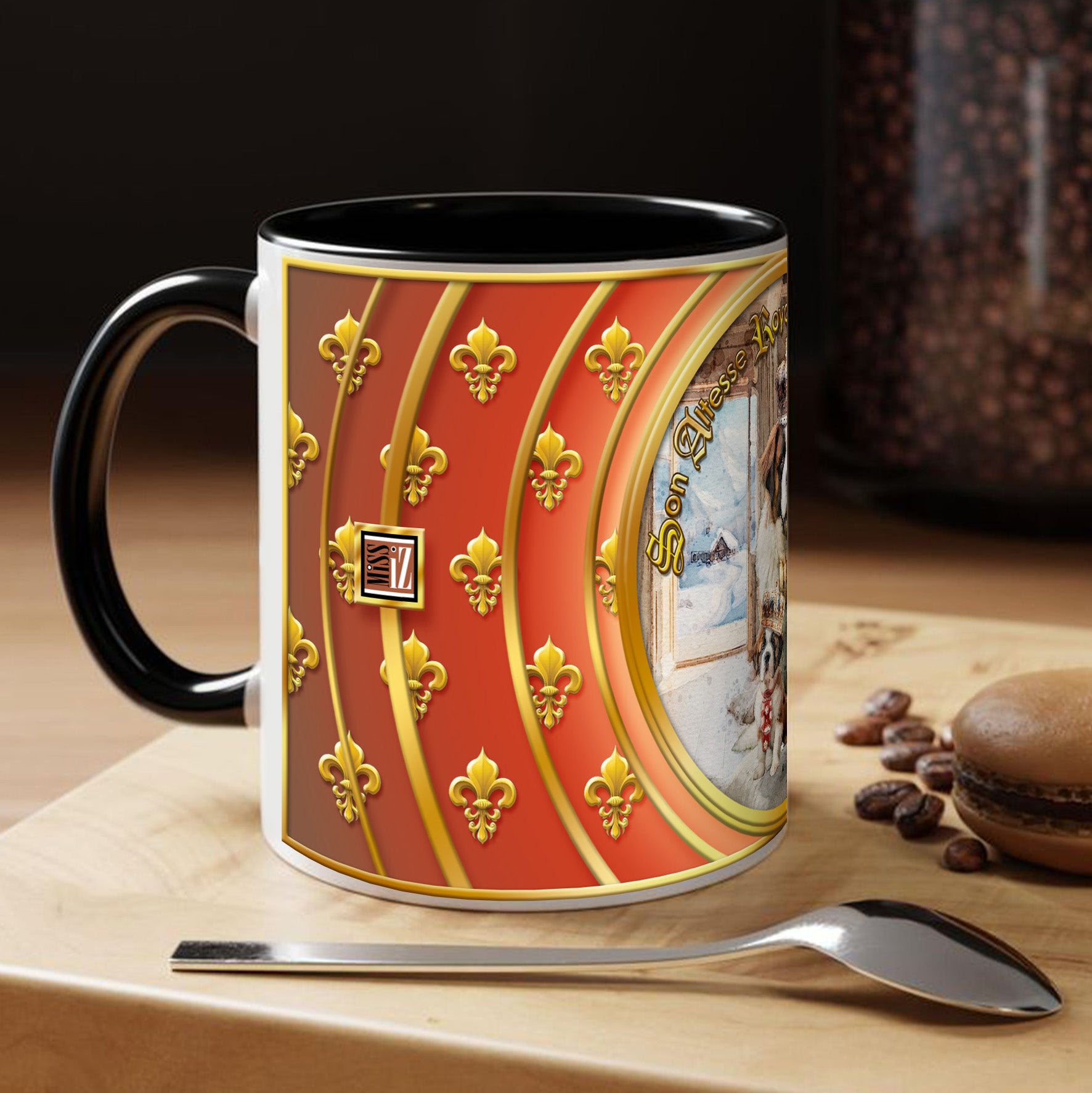 Mug Chien - "Saint-Bernard" - Collection "Son Altesse Royale"