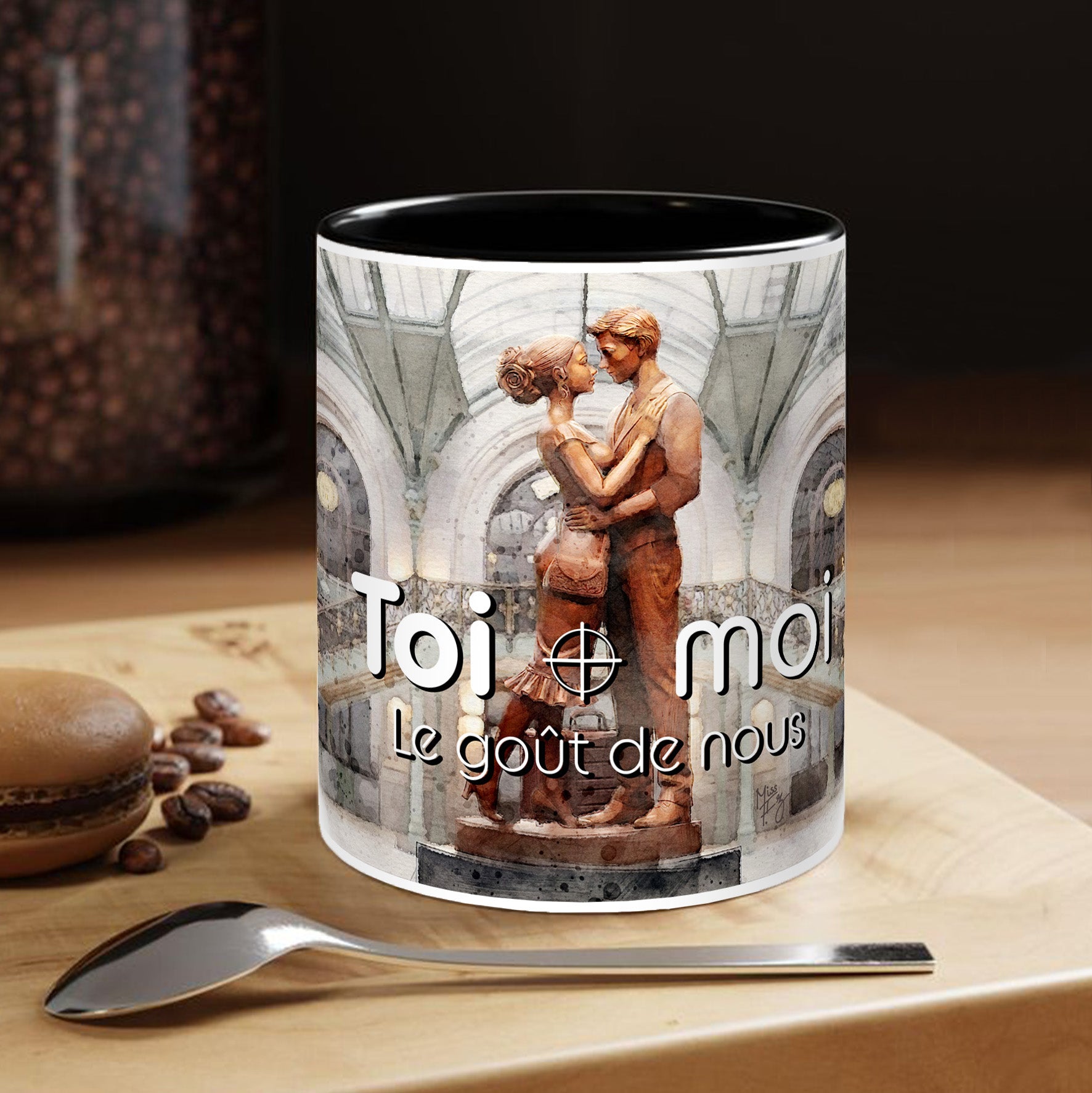Mug SAINT-VALENTIN - Toi + moi, le goût de nous