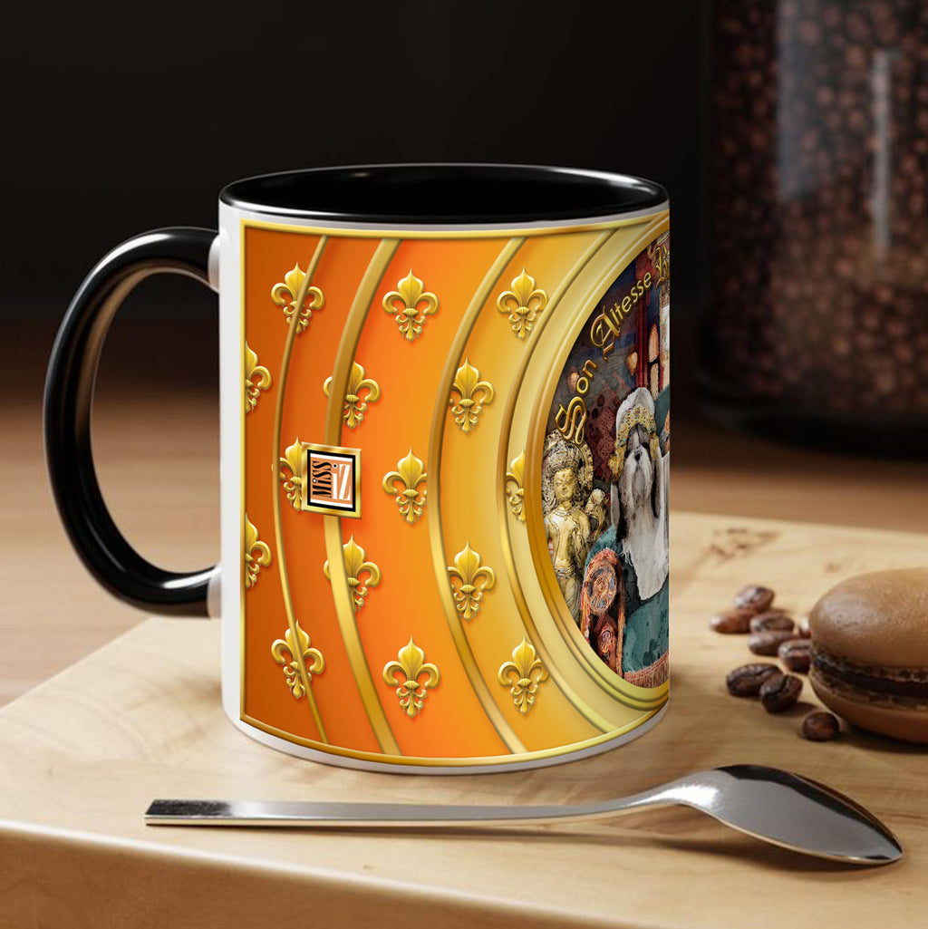 Mug Chien - "Shih Tzu" - Collection "Son Altesse Royale"