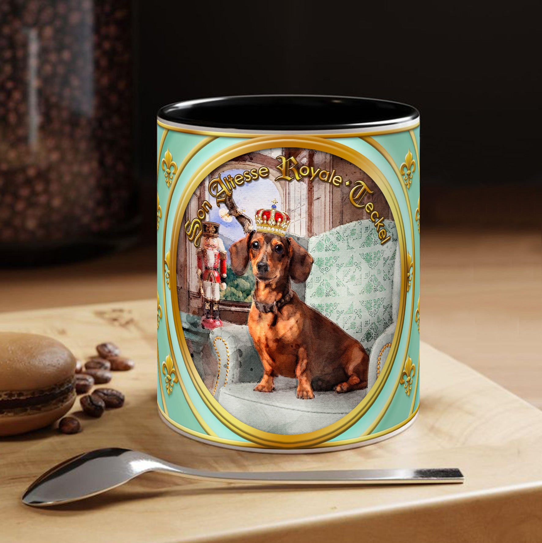 Mug Chien - "Teckel" - Collection "Son Altesse Royale"