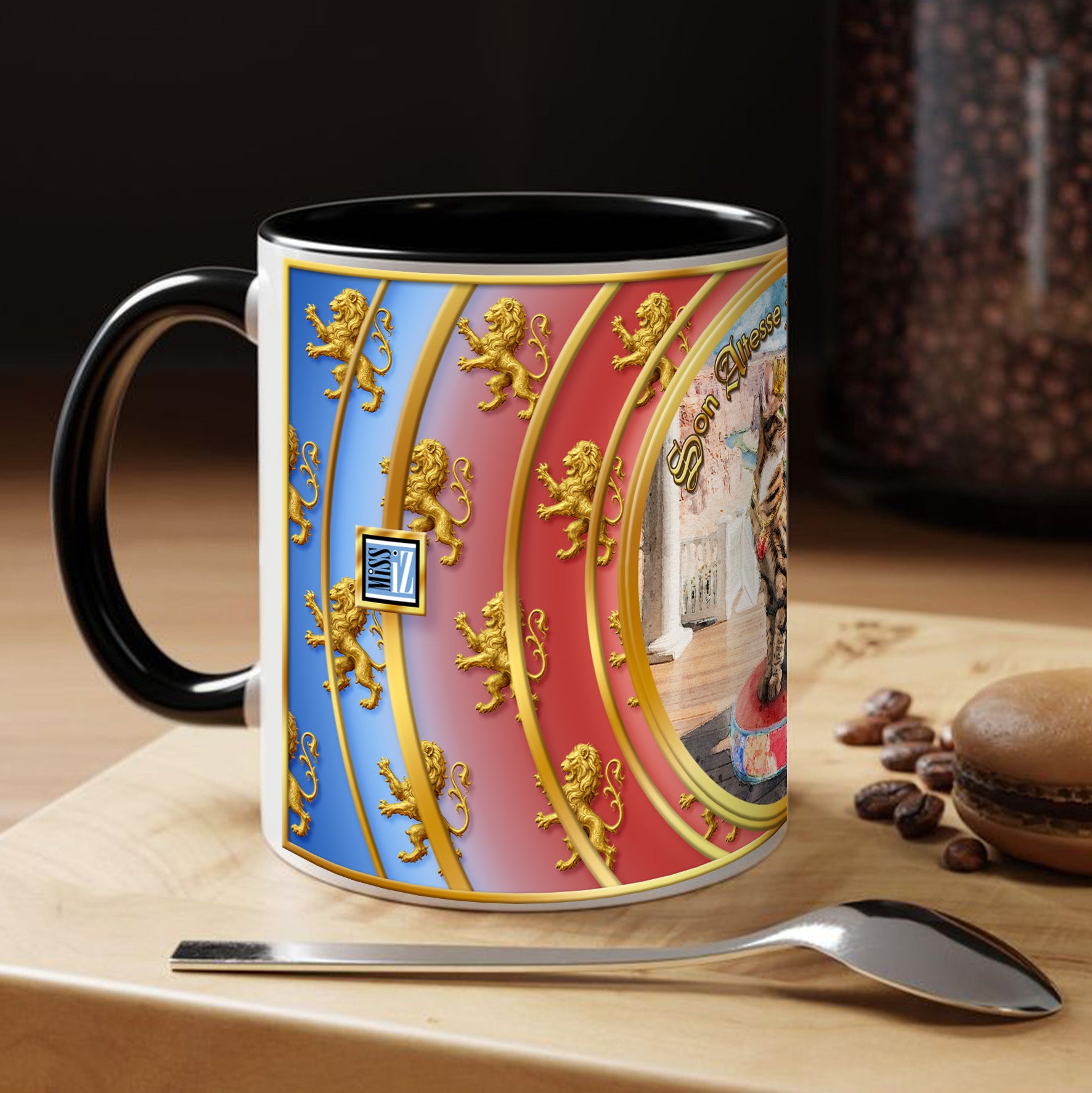 Mug Chat - "Toyger" - Collection "Son Altesse Royale"