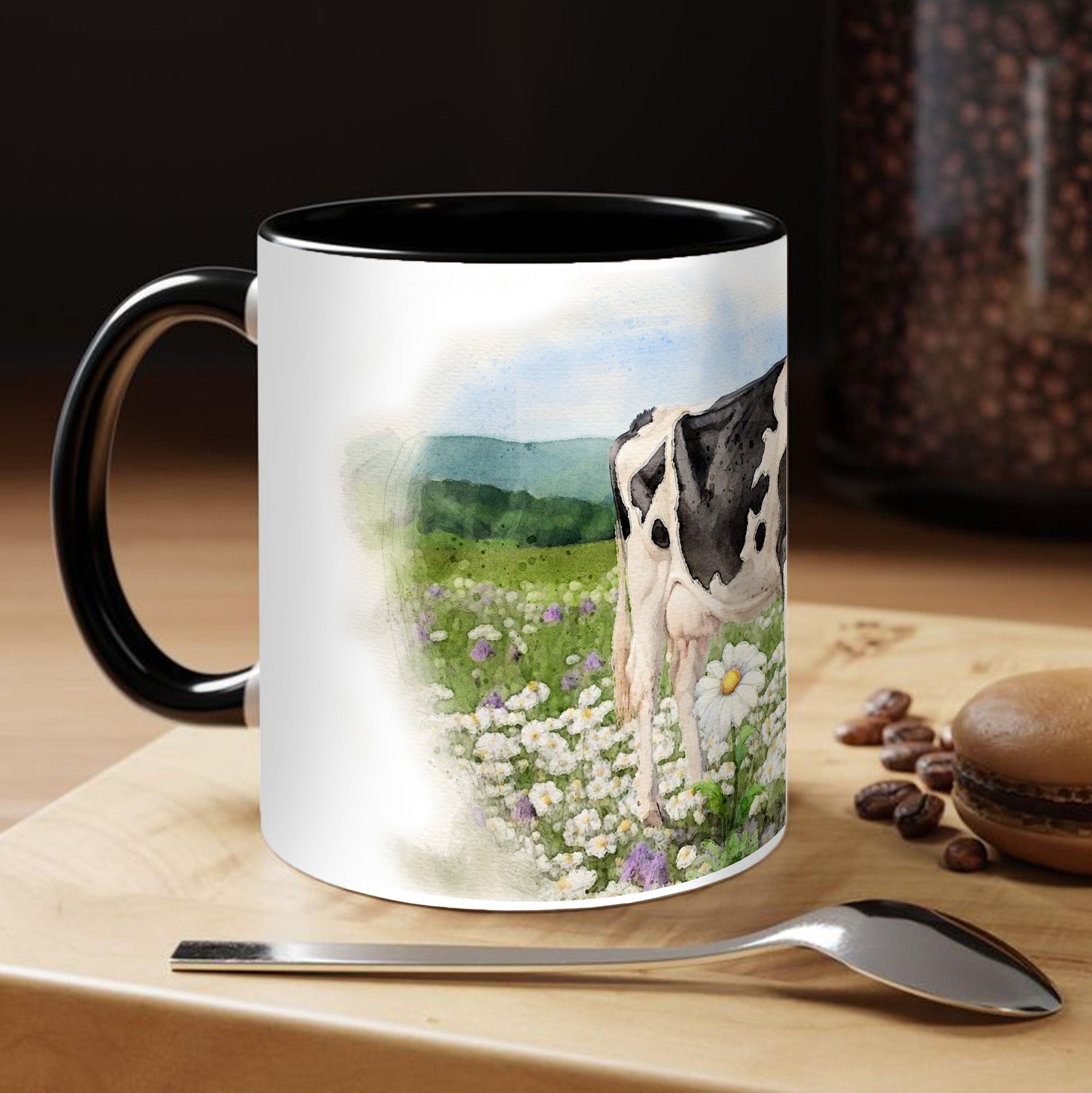 Mug FAUNA - Vache Holstein et son veau