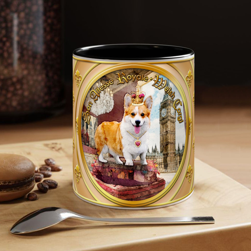 Mug Chien - "Welsh Corgi" - Collection "Son Altesse Royale"