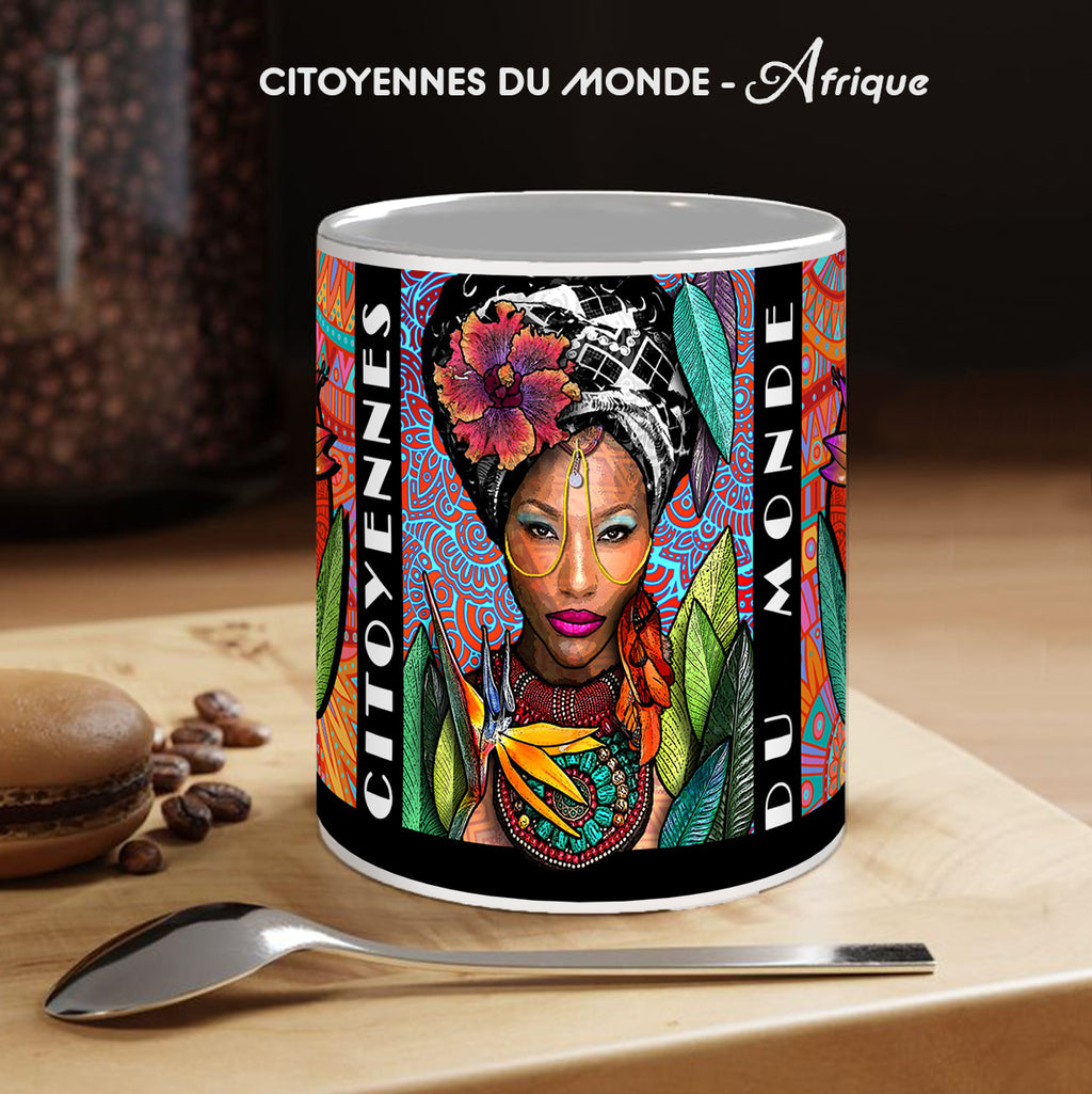 Mug MONDE - Citoyenne d'Afrique