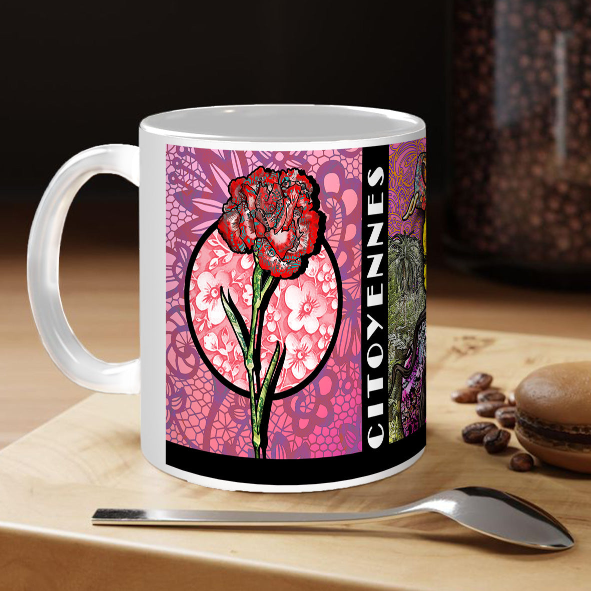 Mug MONDE - Citoyenne d'Espagne