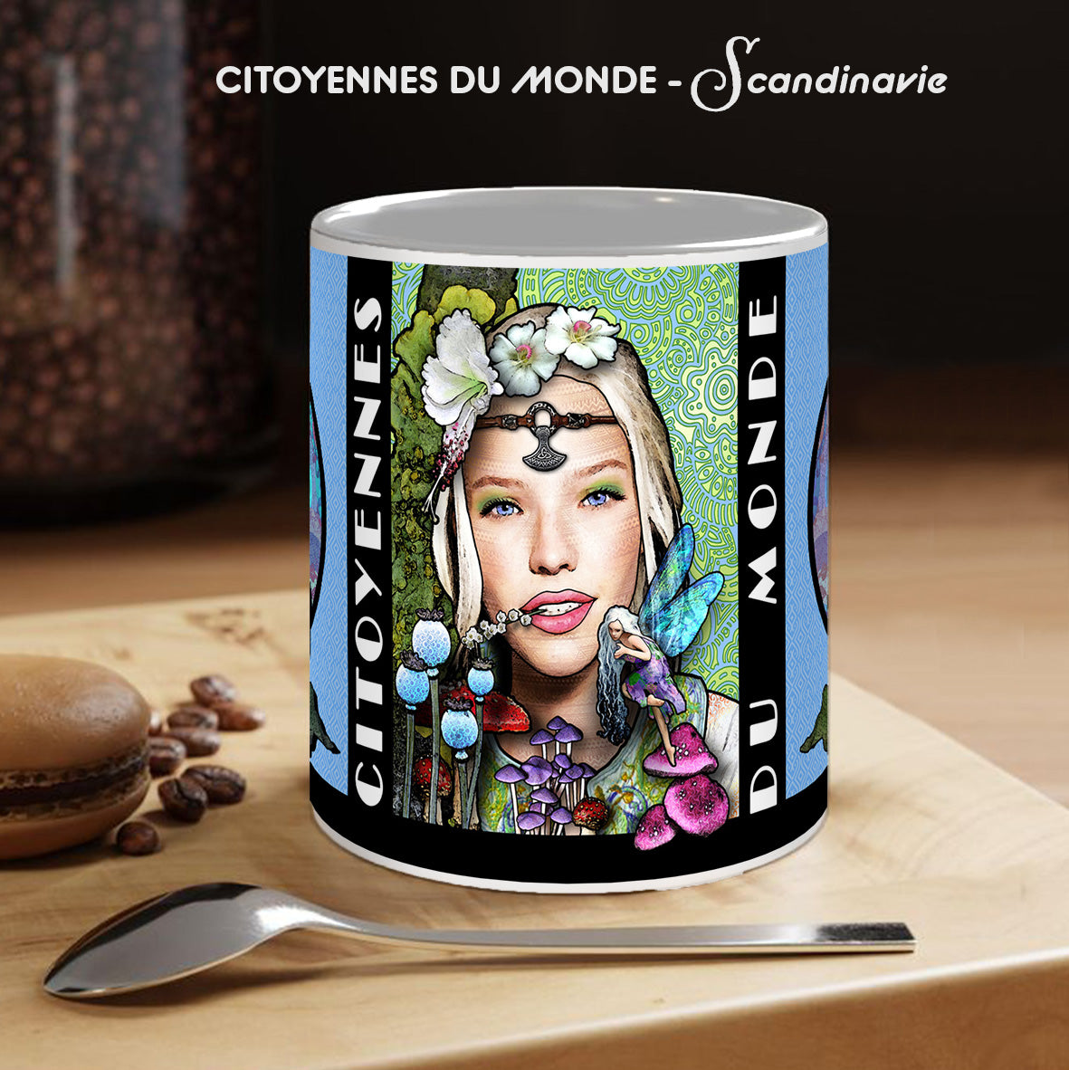 Mug MONDE - Citoyenne de Scandinavie