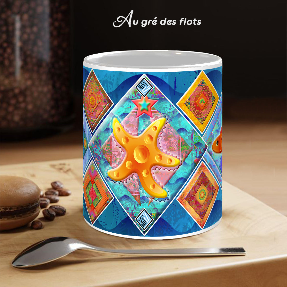 Mug OCÉAN - "Au gré des flots"