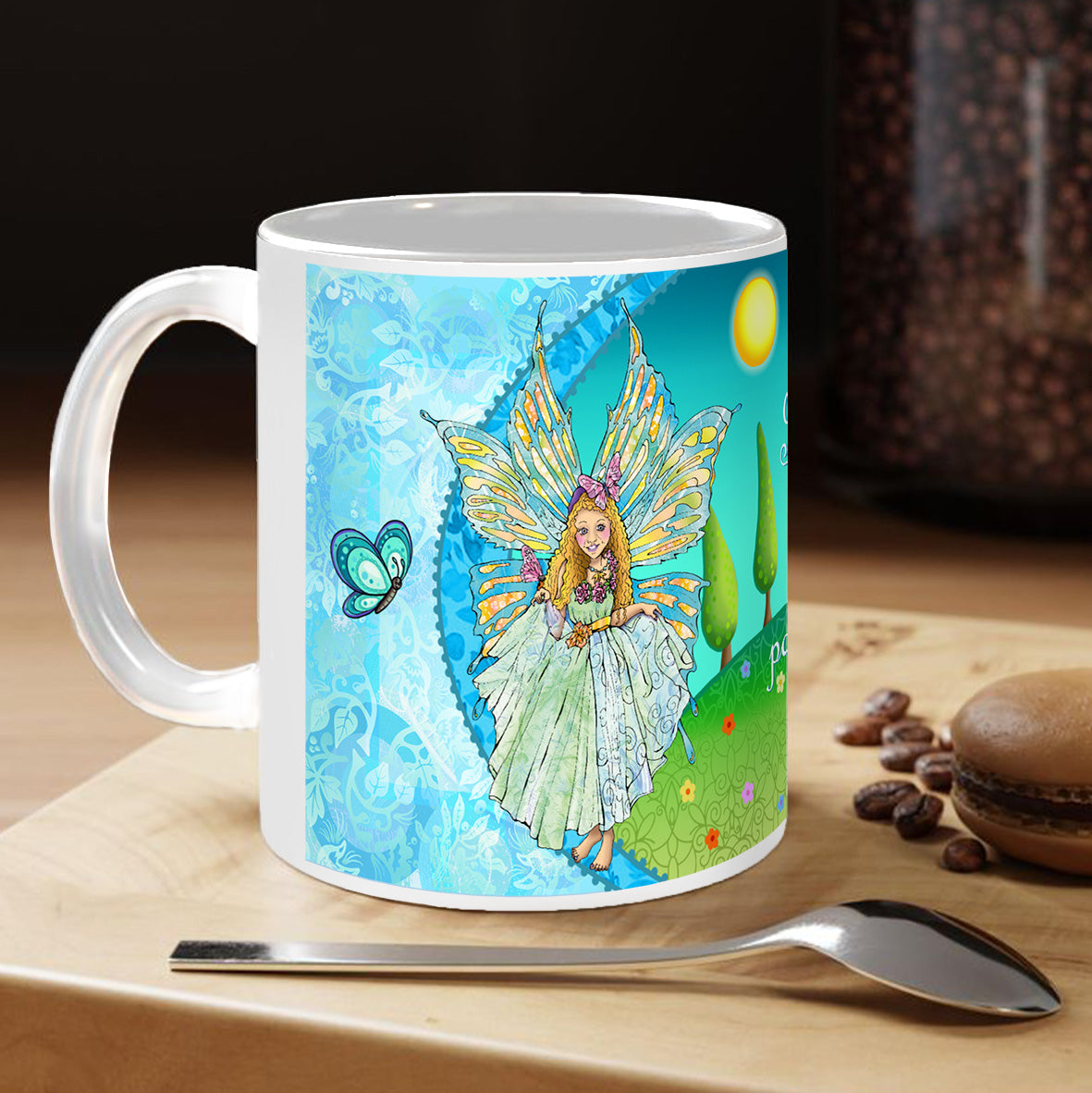 Mug FÉÉRIQUE - Fée des papillons (1)