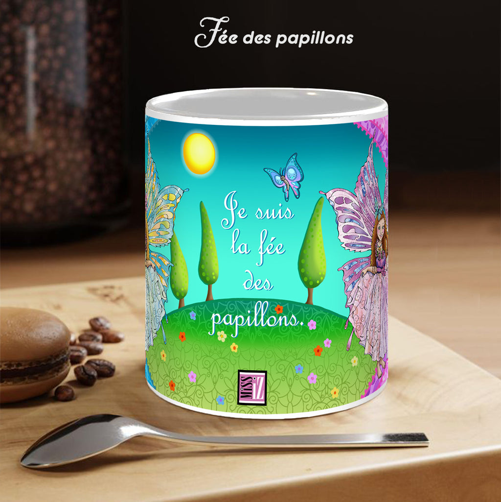 Mug FÉÉRIQUE - Fée des papillons (1)