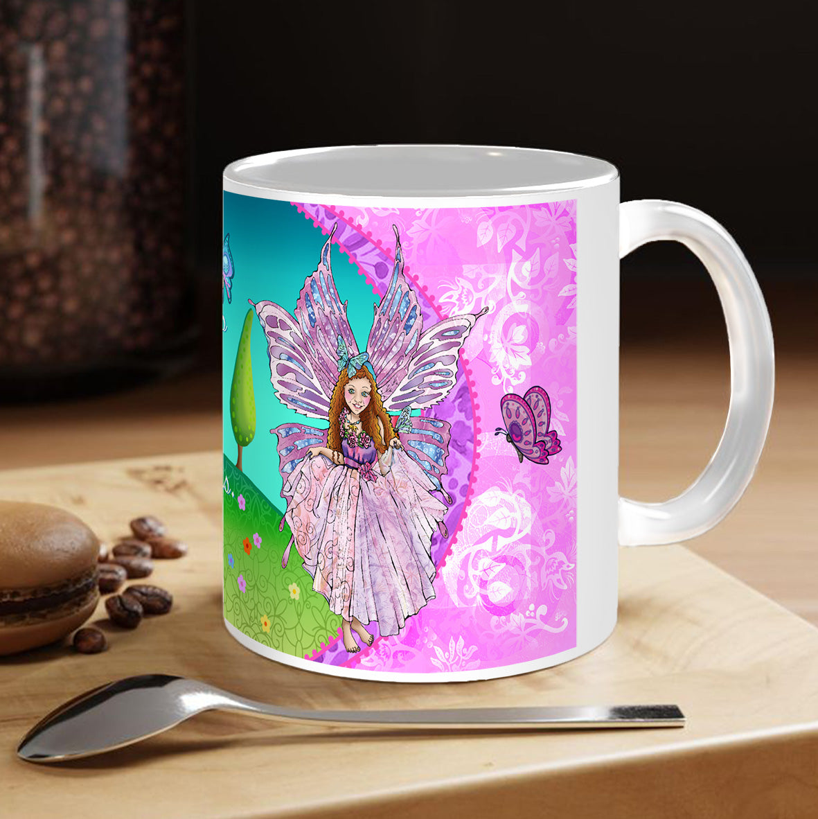 Mug FÉÉRIQUE - Fée des papillons (1)