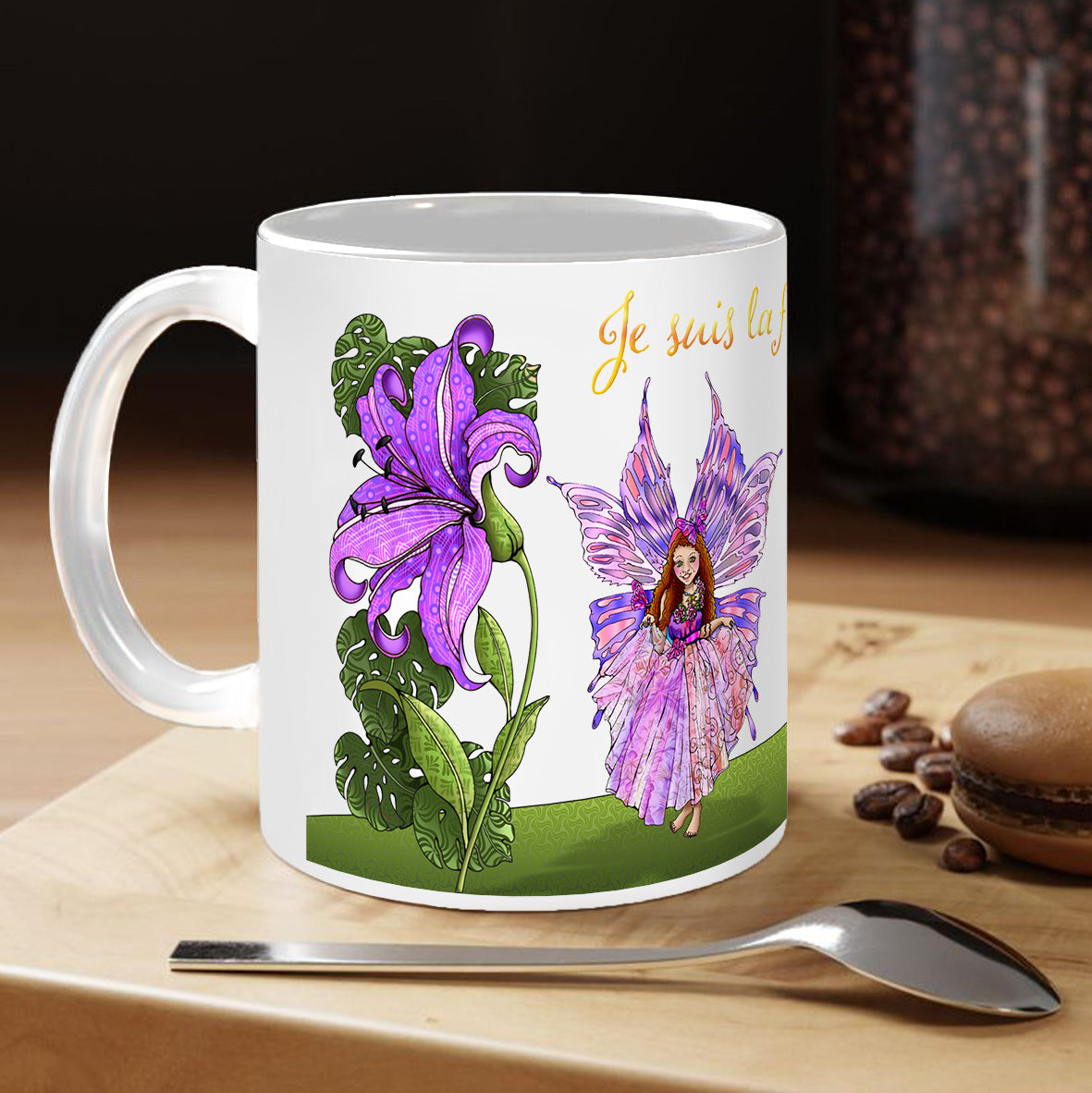 Mug FÉÉRIQUE - Fée des papillons (2)