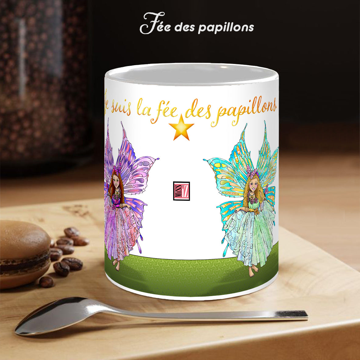 Mug FÉÉRIQUE - Fée des papillons (2)