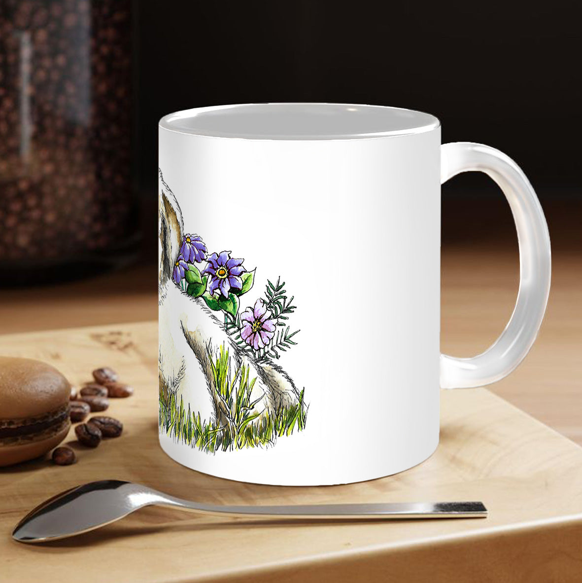 Mug KAWAII - La tendresse (chien et chat)