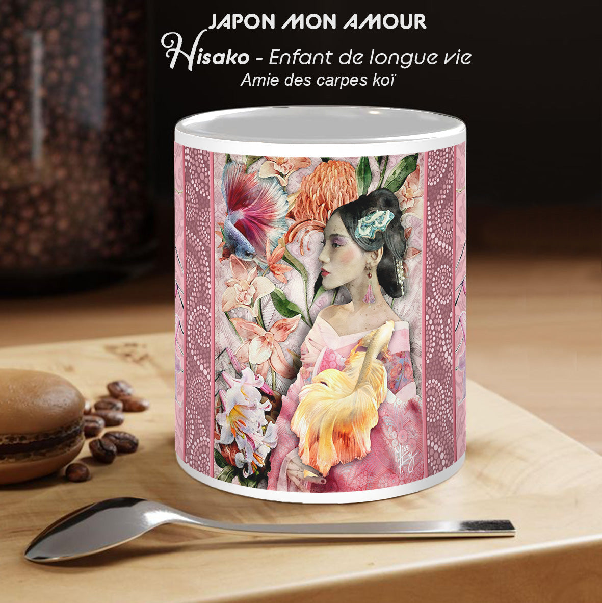 Mug JAPON - Hisako (Enfant de longue vie)