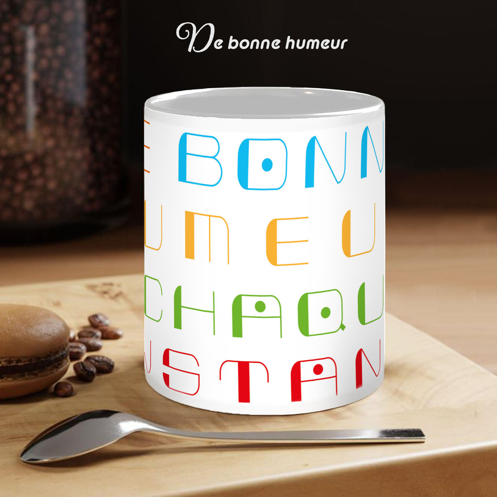 Mug AESTHETIC- De bonne humeur à chaque instant