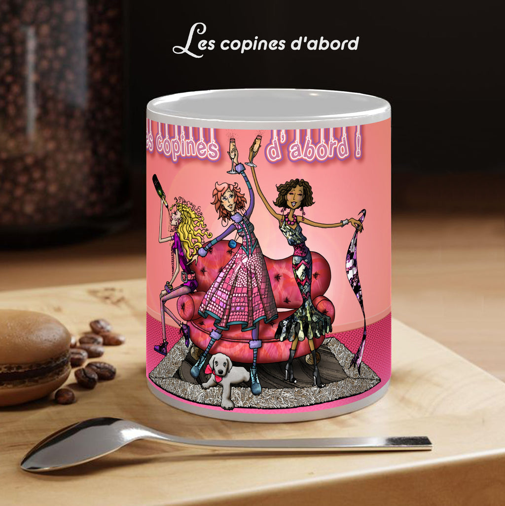 Mug SQUAD - Les copines d'abord