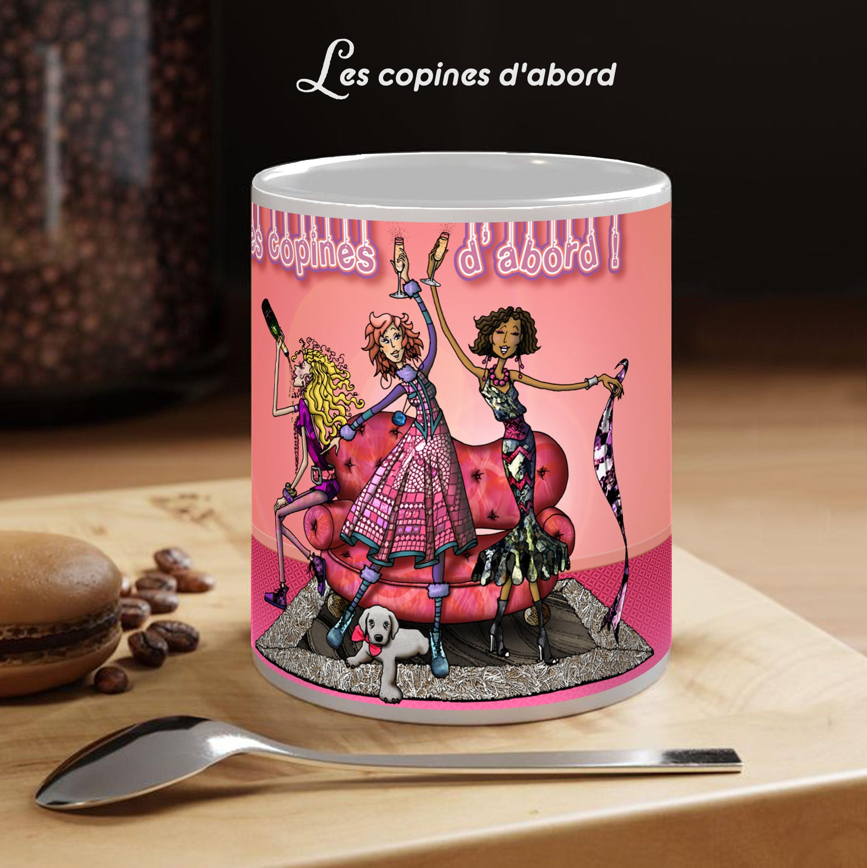 Mug SQUAD - Les copines d'abord