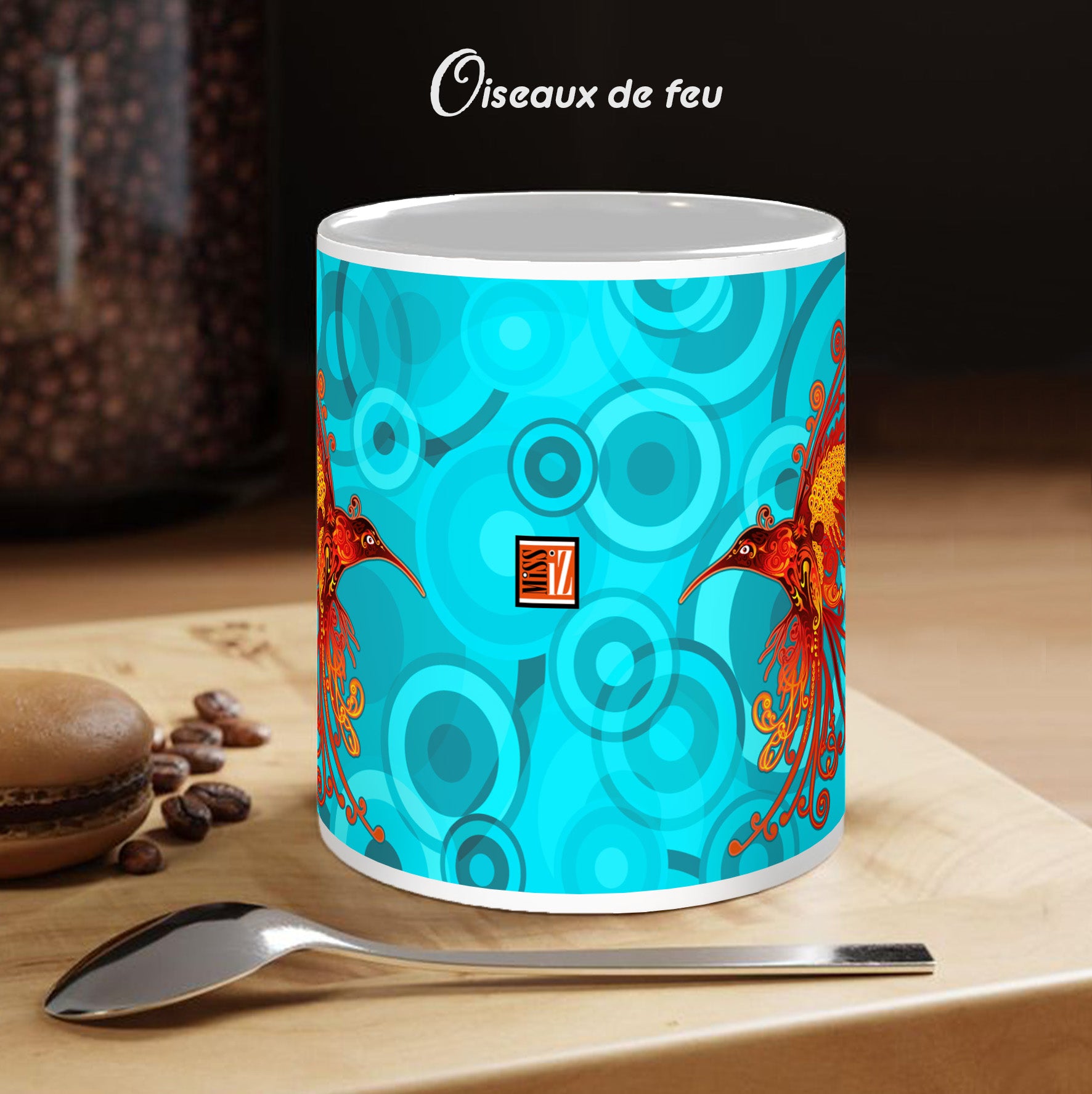 Mug BIRDIE - Oiseaux de feu