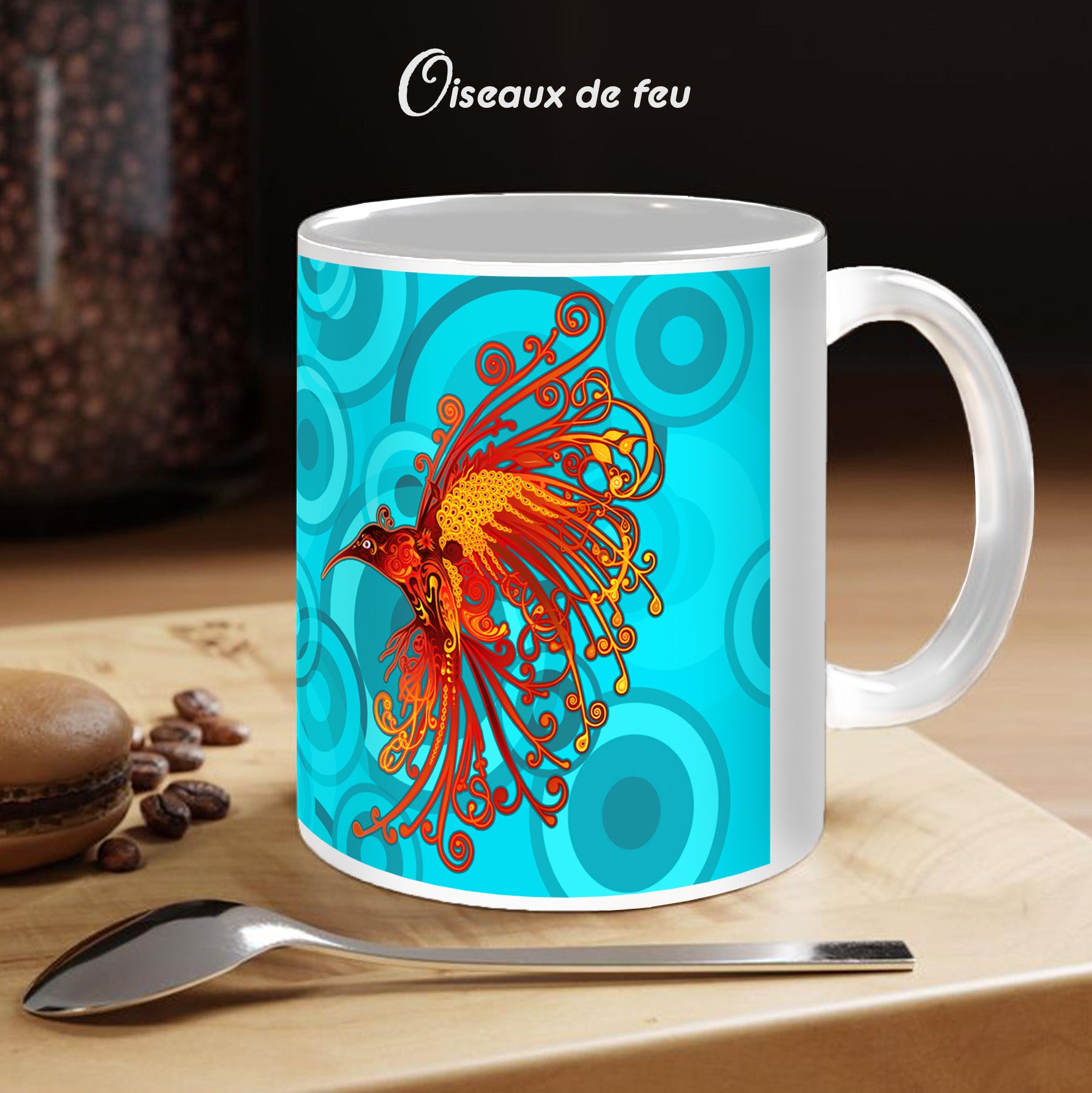 Mug BIRDIE - Oiseaux de feu