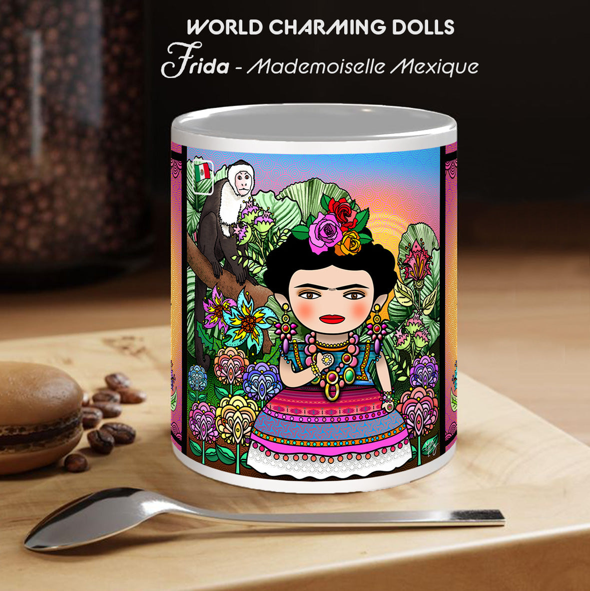 Mug MONDE - Frida (Mlle Mexique)