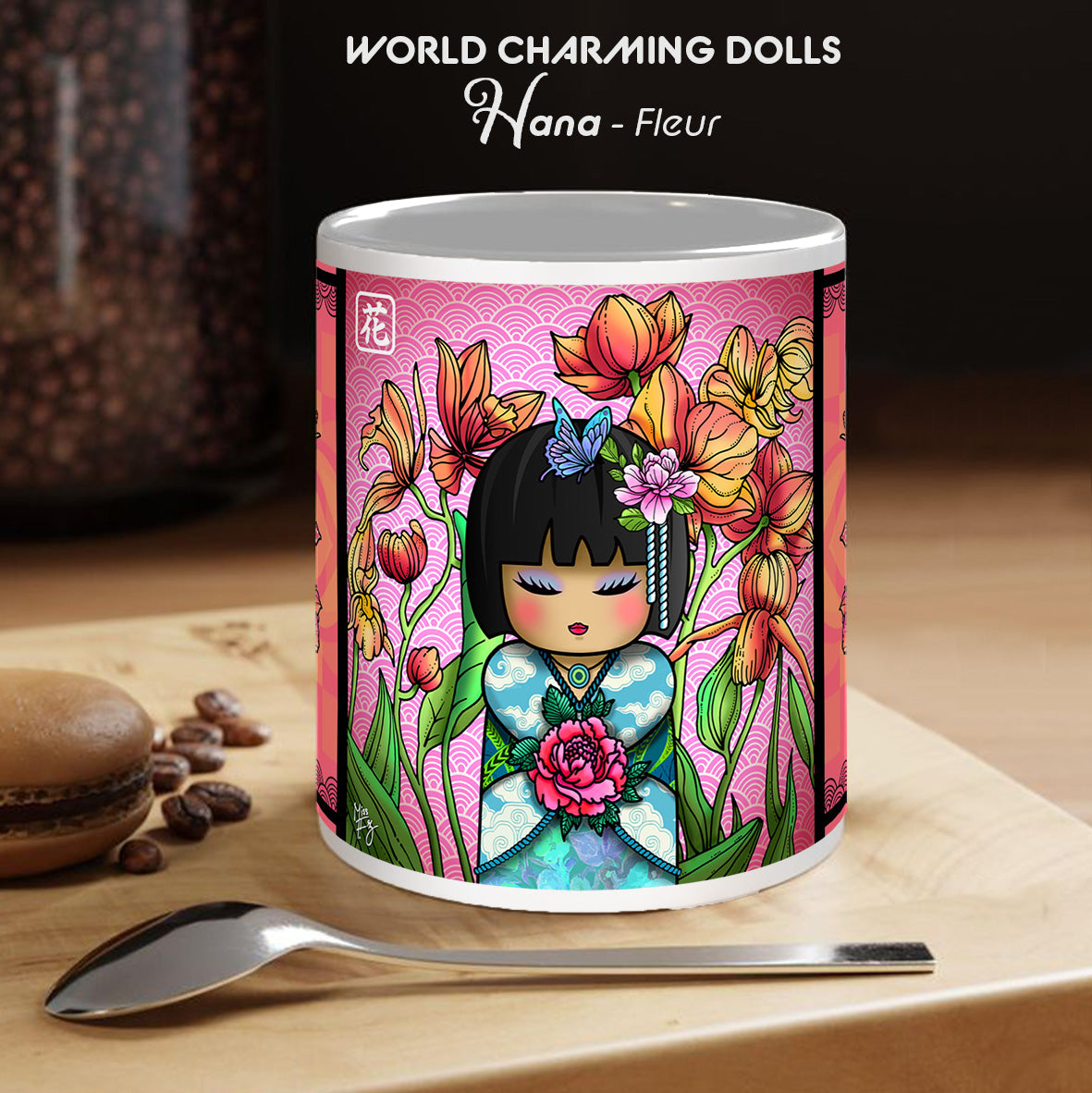 Mug JAPON - Hana (Fleur)