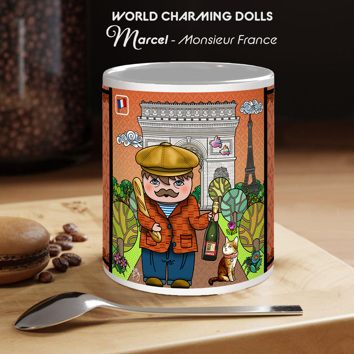 Mug MONDE - Marcel (Mr France)