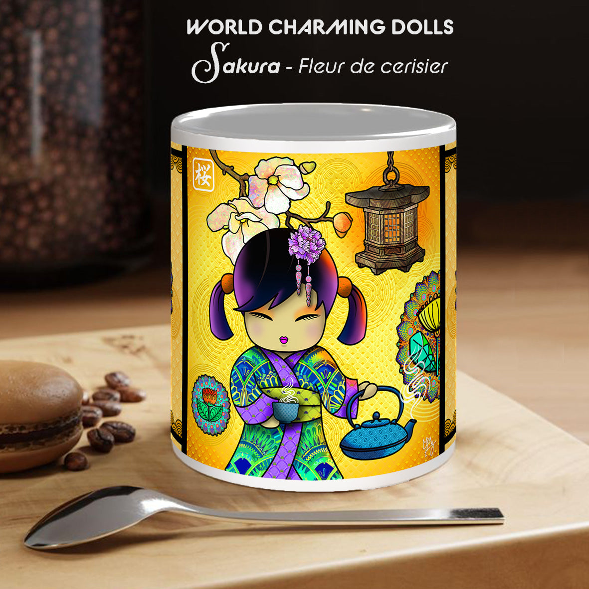 Mug JAPON - Sakura (Fleur de cerisier)